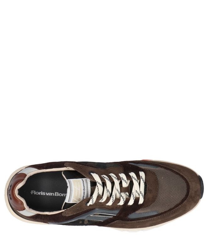 Floris van Bommel sneaker <span>De Treener 01.19 SFM-10154 51-02</span> De Treener 01.19 SFM-10154 51-02 groen - www.bremmerschoenen.info - Bremmer Schoenen