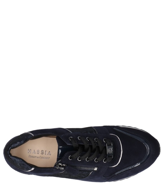 Hassia sneaker <span>302034 3271 Porto</span> 302034 3271 Porto blauw - www.bremmerschoenen.info - Bremmer Schoenen