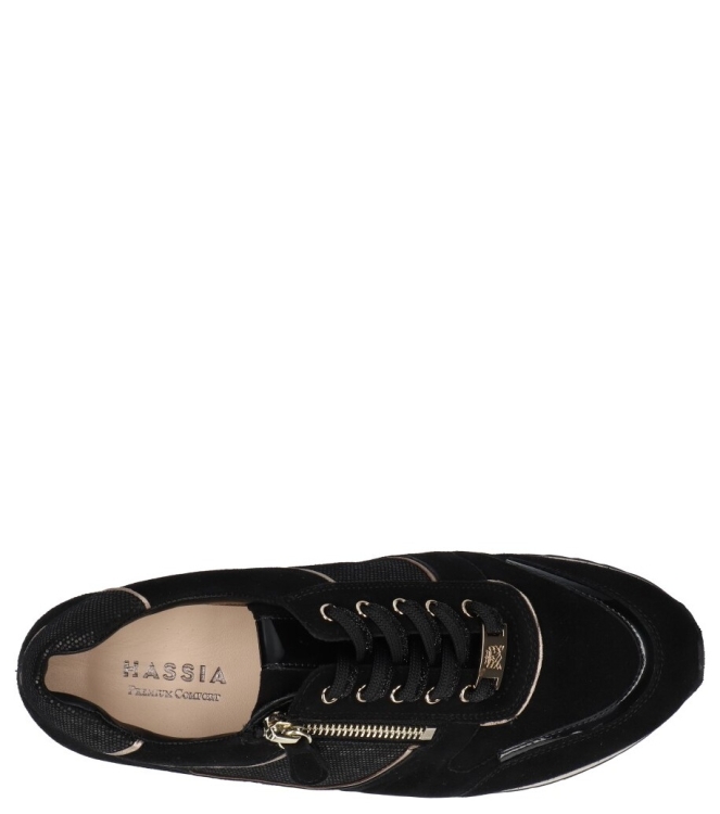 Hassia sneaker <span>302034 2119 Porto</span> 302034 2119 Porto zwart - www.bremmerschoenen.info - Bremmer Schoenen