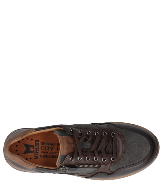 Mephisto sneaker <span>Bradley 1351/3608/6158/25537</span> Bradley 1351/3608/6158/25537 bruin - www.bremmerschoenen.info - Bremmer Schoenen
