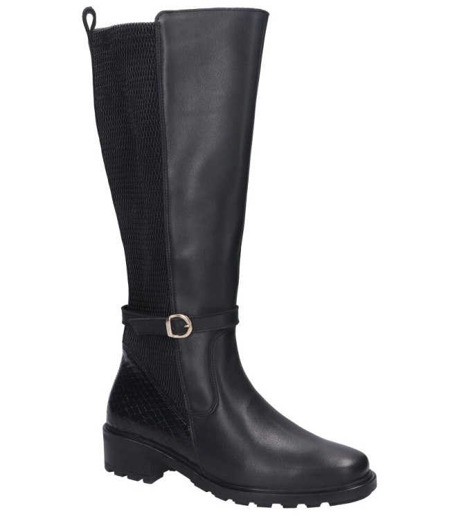 Solidus laars <span>61016 01216 Kinga</span> 61016 01216 Kinga zwart - www.bremmerschoenen.info - Bremmer Schoenen