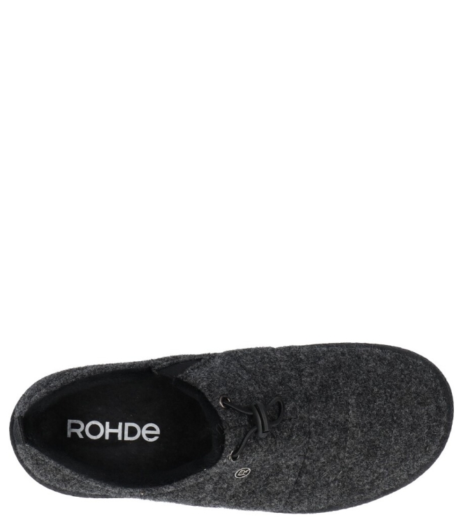 Rohde pantoffel <span>2002 82</span> 2002 82 grijs - www.bremmerschoenen.info - Bremmer Schoenen