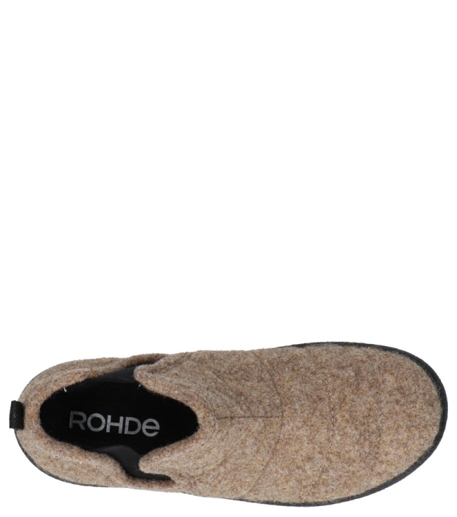 Rohde pantoffel <span>2009 17</span> 2009 17 beige - www.bremmerschoenen.info - Bremmer Schoenen