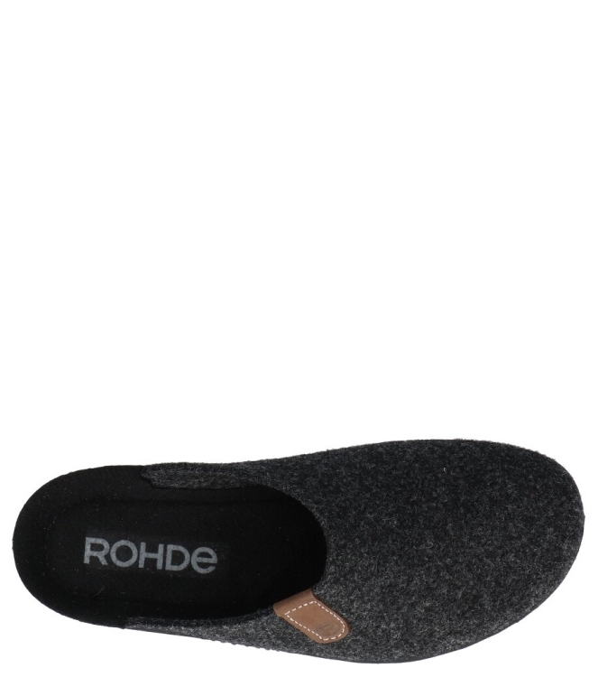 Rohde pantoffel <span>2782 82</span> 2782 82 grijs - www.bremmerschoenen.info - Bremmer Schoenen