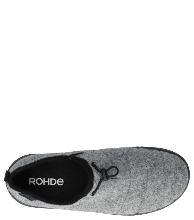 Rohde pantoffel <span>2626 80</span> 2626 80 grijs - www.bremmerschoenen.info - Bremmer Schoenen