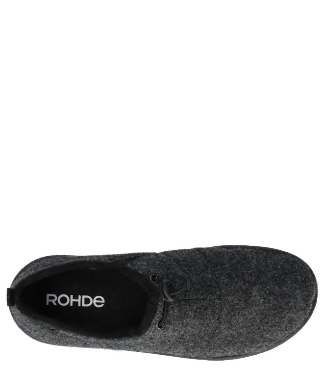 Rohde pantoffel <span>2626 82</span> 2626 82 grijs - www.bremmerschoenen.info - Bremmer Schoenen