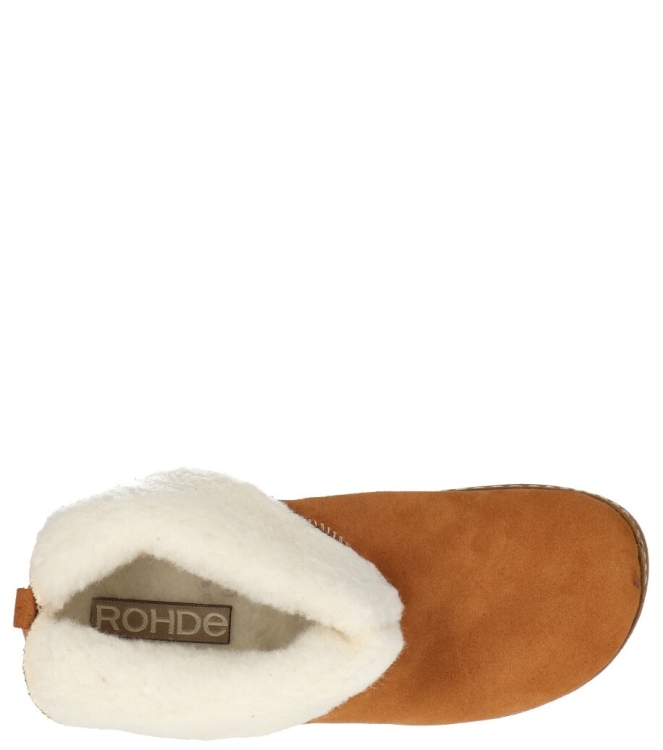 Rohde pantoffel <span>6128 76</span> 6128 76 cognac - www.bremmerschoenen.info - Bremmer Schoenen