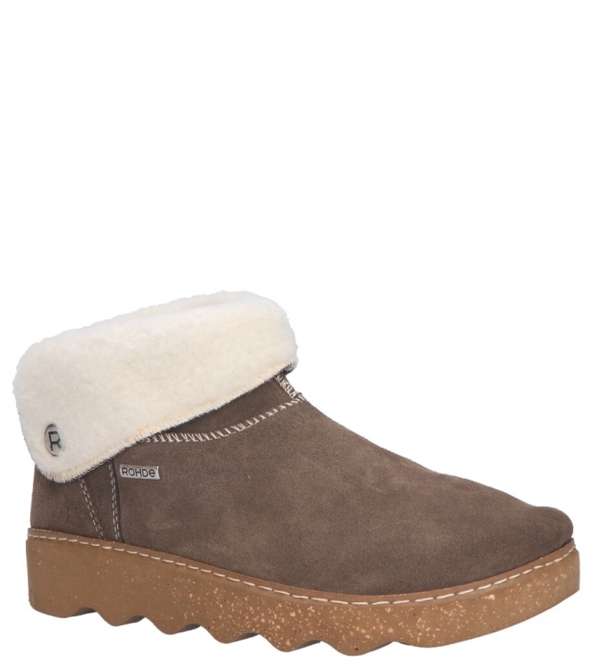 Rohde pantoffel <span>6128 77</span> 6128 77 bruin - www.bremmerschoenen.info - Bremmer Schoenen