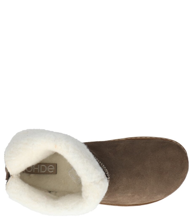 Rohde pantoffel <span>6128 77</span> 6128 77 bruin - www.bremmerschoenen.info - Bremmer Schoenen