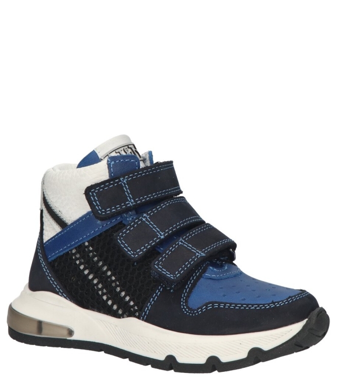 Track Style klittenbandschoen <span>325826 129 Sam Splin</span> 325826 129 Sam Splin blauw - www.bremmerschoenen.info - Bremmer Schoenen
