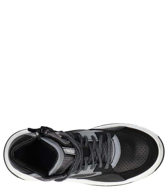 Track Style sneaker <span>325850 589 Bob Braaf</span> 325850 589 Bob Braaf zwart - www.bremmerschoenen.info - Bremmer Schoenen
