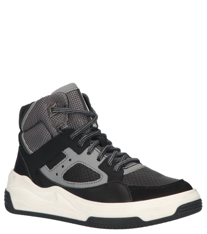 Track Style sneaker <span>325850 589 Bob Braaf</span> 325850 589 Bob Braaf zwart - www.bremmerschoenen.info - Bremmer Schoenen
