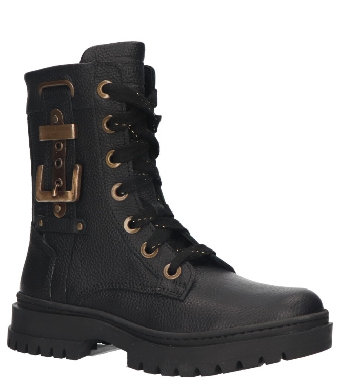 Twins veterboot <span>325674 589 Ida Iets</span> 325674 589 Ida Iets zwart - www.bremmerschoenen.info - Bremmer Schoenen