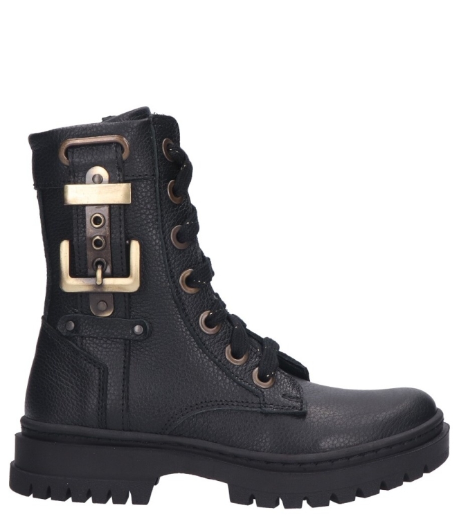Twins veterboot <span>325674 589 Ida Iets</span> 325674 589 Ida Iets zwart - www.bremmerschoenen.info - Bremmer Schoenen