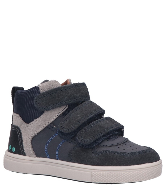 Bunnies JR klittenbandschoen <span>225750 420 Lio Louw</span> 225750 420 Lio Louw blauw - www.bremmerschoenen.info - Bremmer Schoenen