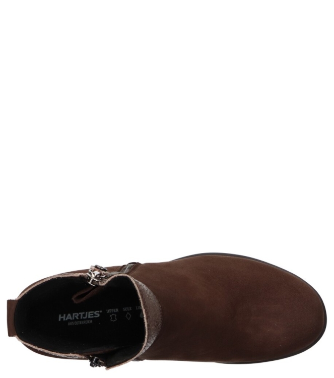 Hartjes enkellaars <span>172.0232 77/77 Hip</span> 172.0232 77/77 Hip bruin - www.bremmerschoenen.info - Bremmer Schoenen