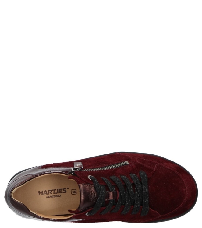 Hartjes sneaker <span>162.1703 10/10 Soul</span> 162.1703 10/10 Soul bordeaux - www.bremmerschoenen.info - Bremmer Schoenen