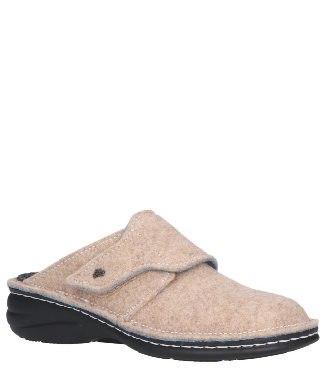Finn Comfort pantoffel <span>6569 482006 Goms</span> 6569 482006 Goms beige - www.bremmerschoenen.info - Bremmer Schoenen