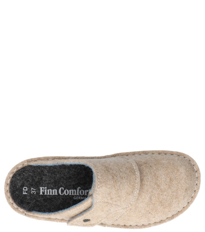 Finn Comfort pantoffel <span>6569 482006 Goms</span> 6569 482006 Goms beige - www.bremmerschoenen.info - Bremmer Schoenen