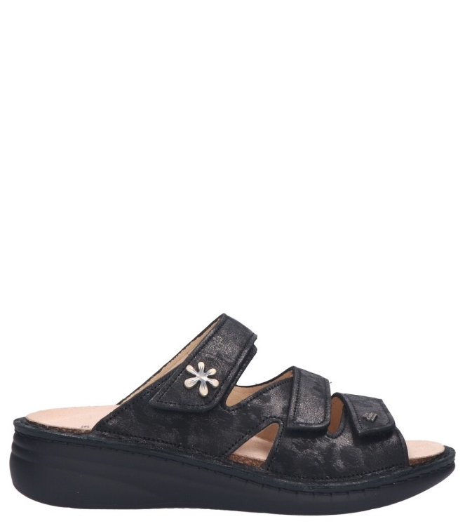 Finn Comfort slipper <span>2640 838144 Grenada</span> 2640 838144 Grenada zwart - www.bremmerschoenen.info - Bremmer Schoenen