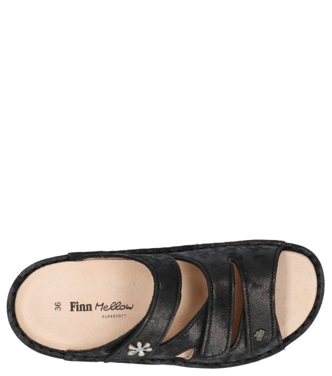 Finn Comfort slipper <span>2640 838144 Grenada</span> 2640 838144 Grenada zwart - www.bremmerschoenen.info - Bremmer Schoenen