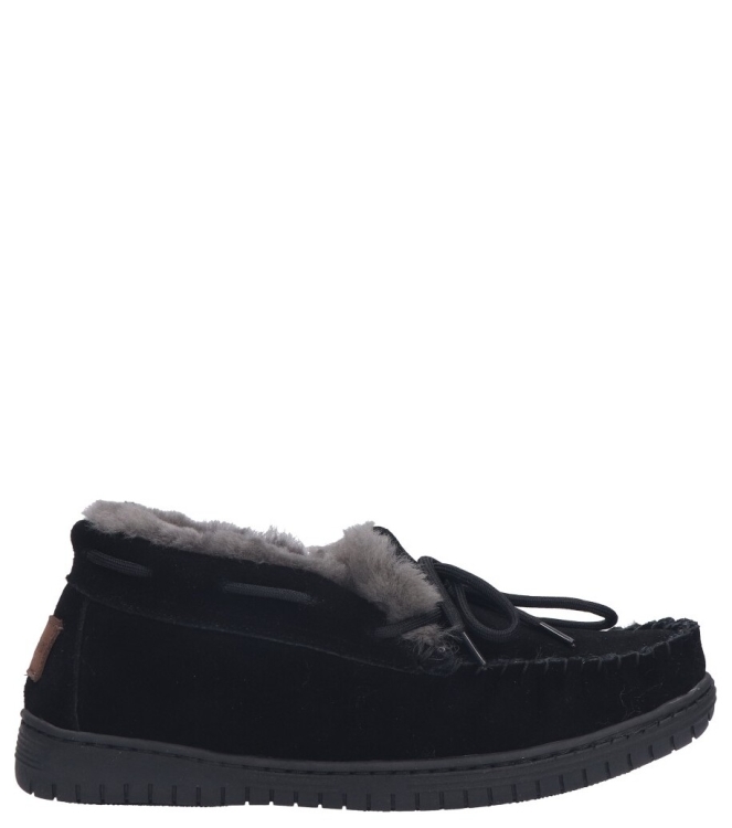 Warmbat pantoffel <span>BNY341099</span> BNY341099 zwart - www.bremmerschoenen.info - Bremmer Schoenen