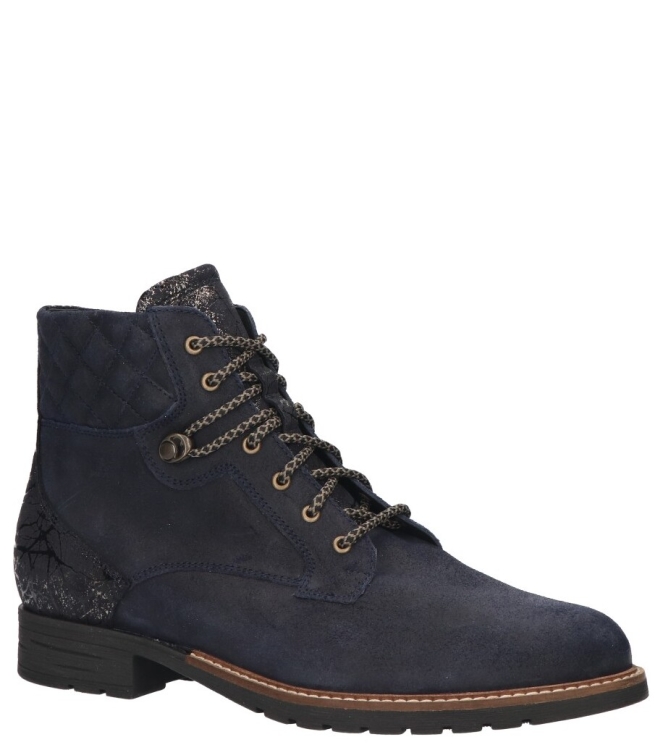 Durea veterboot <span>9731 764 1686</span> 9731 764 1686 blauw - www.bremmerschoenen.info - Bremmer Schoenen