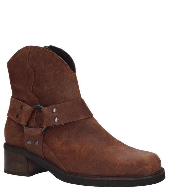 Durea enkellaars <span>9820 828 1763</span> 9820 828 1763 cognac - www.bremmerschoenen.info - Bremmer Schoenen