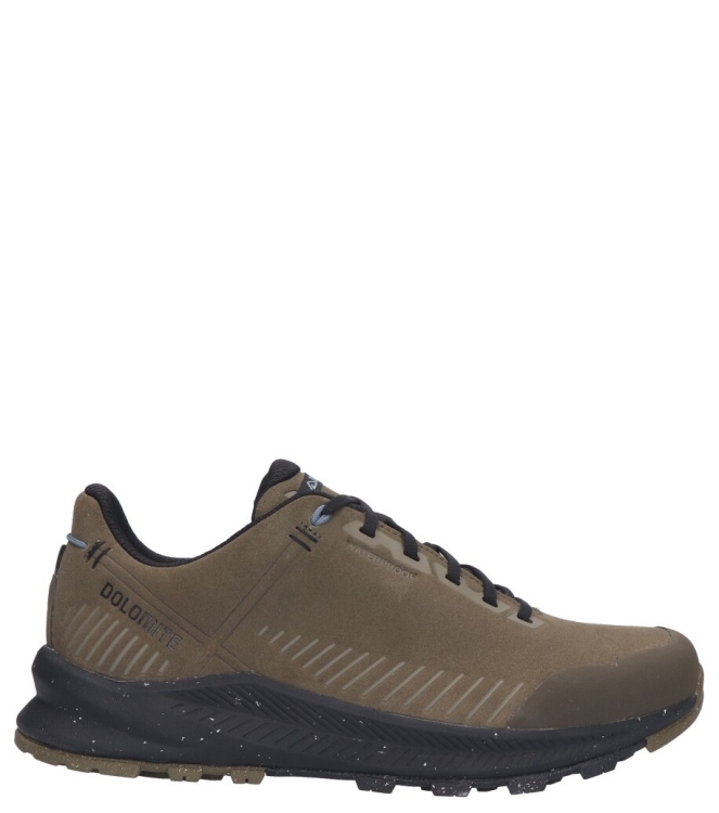 Dolomite wandelschoen <span>424407 1658 Carezza Leather WP M</span> 424407 1658 Carezza Leather WP M groen - www.bremmerschoenen.info - Bremmer Schoenen