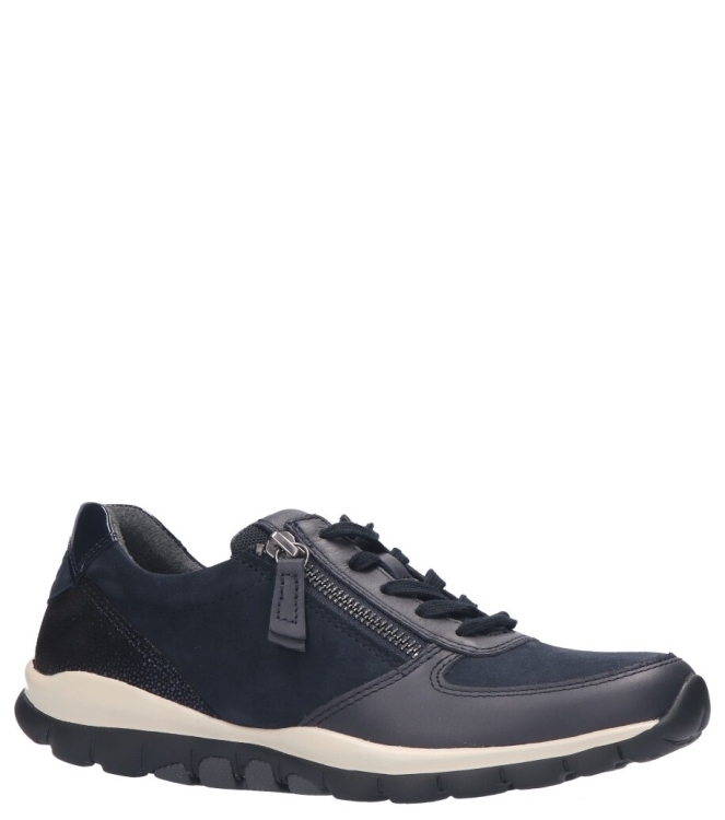 Gabor Gabor sneaker <span>76.968.66</span> 66 dark-blue k. Gabor sneaker <span>76.968.66</span> 76.968.66 blauw - www.bremmerschoenen.info - Bremmer Schoenen