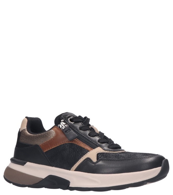 Gabor sneaker <span>76.847.65</span> 76.847.65 zwart - www.bremmerschoenen.info - Bremmer Schoenen