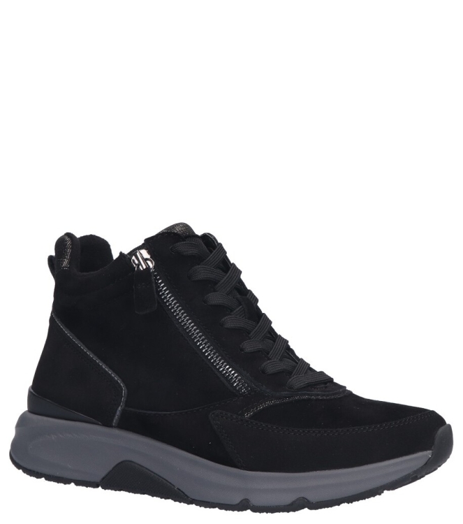 Gabor sneaker <span>76.887.37</span> 76.887.37 zwart - www.bremmerschoenen.info - Bremmer Schoenen
