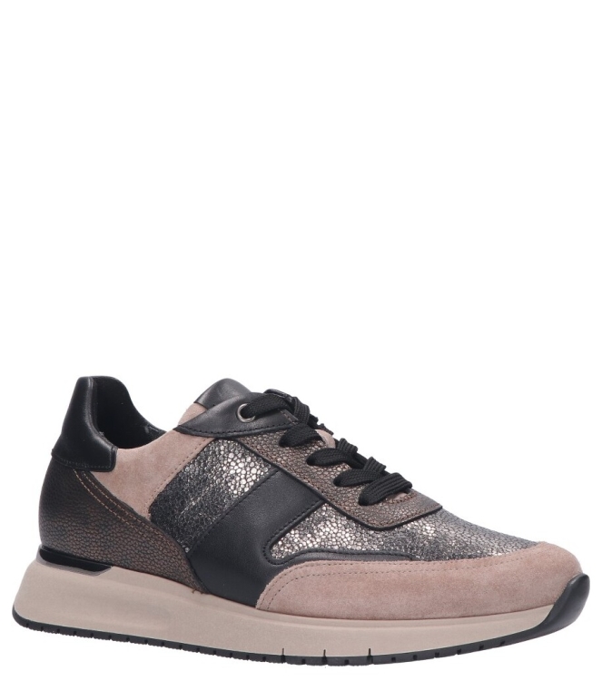 Gabor Gabor sneaker <span>76.445.64</span> 64 bronce/silk/schw Gabor sneaker <span>76.445.64</span> 76.445.64 brons - www.bremmerschoenen.info - Bremmer Schoenen
