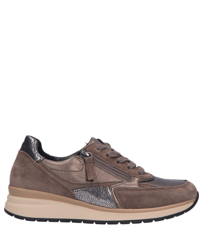 Gabor Gabor sneaker <span>76.305.62</span> 62 bronce/smog/mohair Gabor sneaker <span>76.305.62</span> 76.305.62 brons - www.bremmerschoenen.info - Bremmer Schoenen