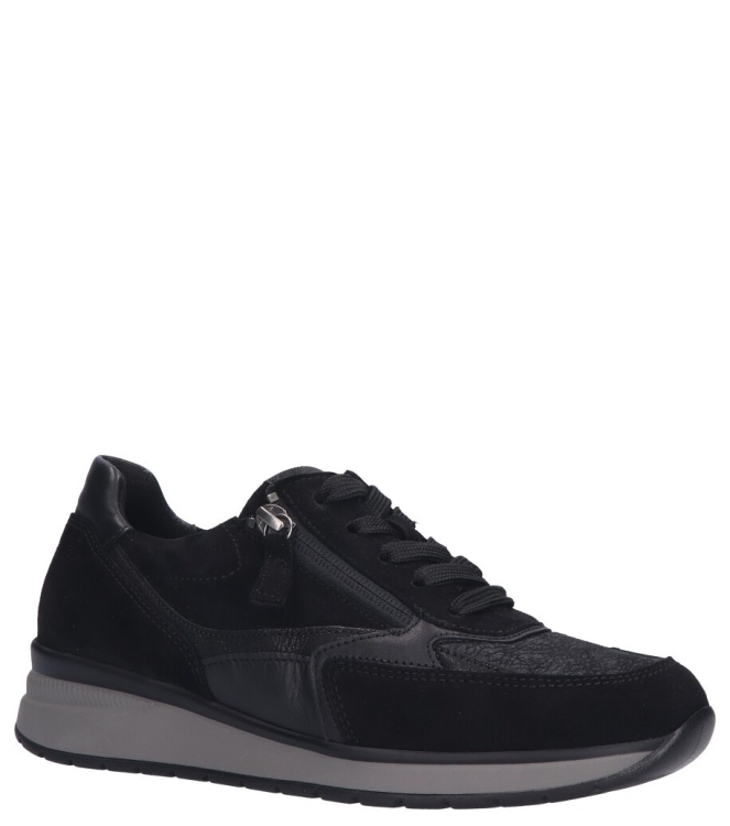 Gabor sneaker <span>76.305.67</span> 76.305.67 zwart - www.bremmerschoenen.info - Bremmer Schoenen