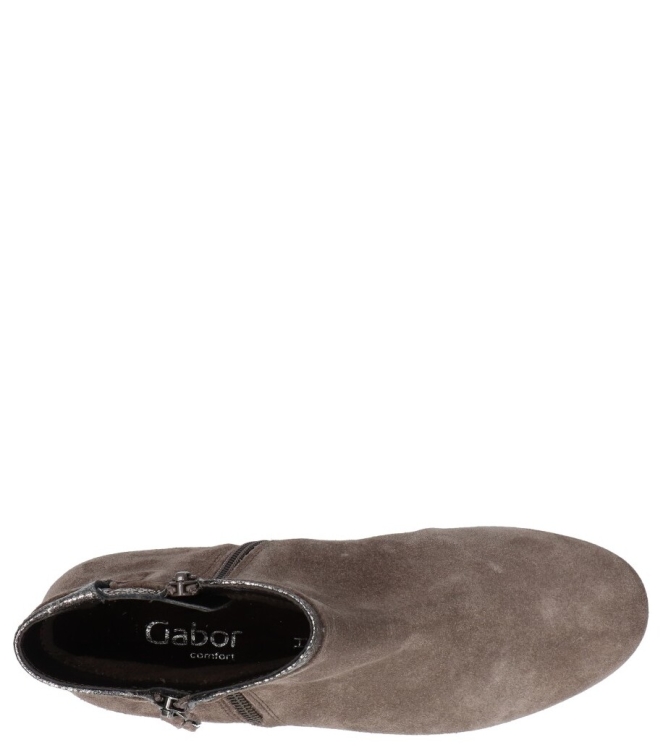 Gabor enkellaars <span>72.718.30</span> 72.718.30 brons - www.bremmerschoenen.info - Bremmer Schoenen