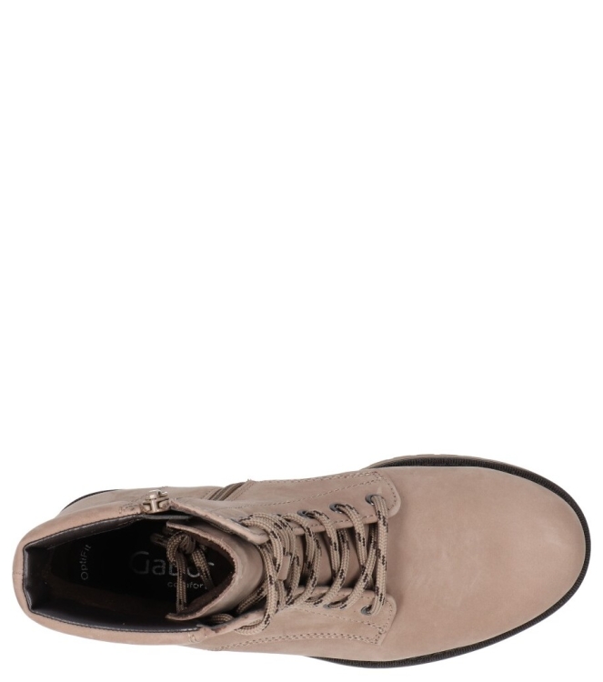 Gabor veterboot <span>72.735.40</span> 72.735.40 beige - www.bremmerschoenen.info - Bremmer Schoenen
