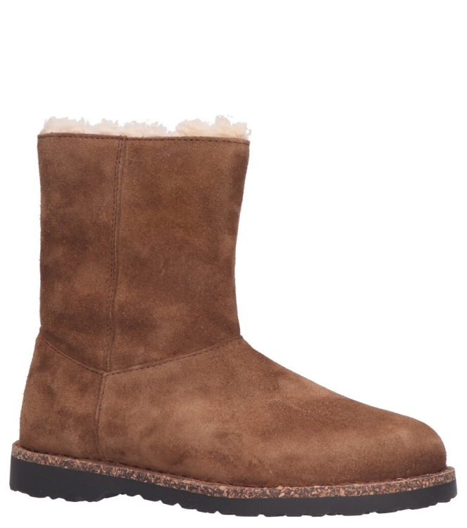 Birkenstock enkellaars <span>1030218 Uppsala Zip Shearling</span> 1030218 Uppsala Zip Shearling cognac - www.bremmerschoenen.info - Bremmer Schoenen