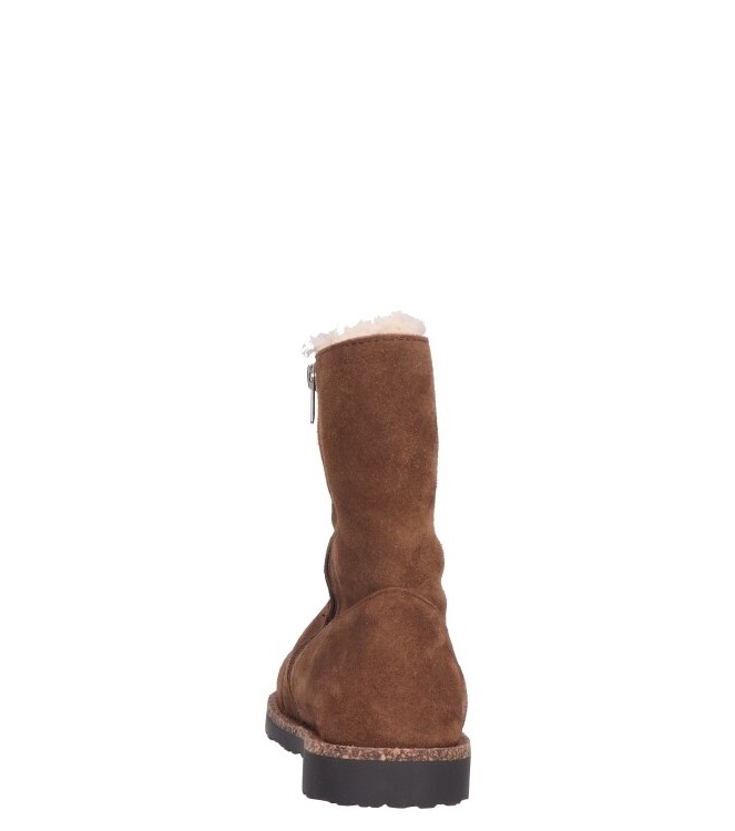 Birkenstock enkellaars <span>1030218 Uppsala Zip Shearling</span> 1030218 Uppsala Zip Shearling cognac - www.bremmerschoenen.info - Bremmer Schoenen