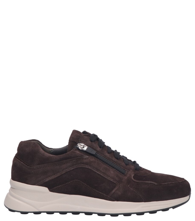 Gijs sneaker <span>2130 908 1741</span> 2130 908 1741 bruin - www.bremmerschoenen.info - Bremmer Schoenen