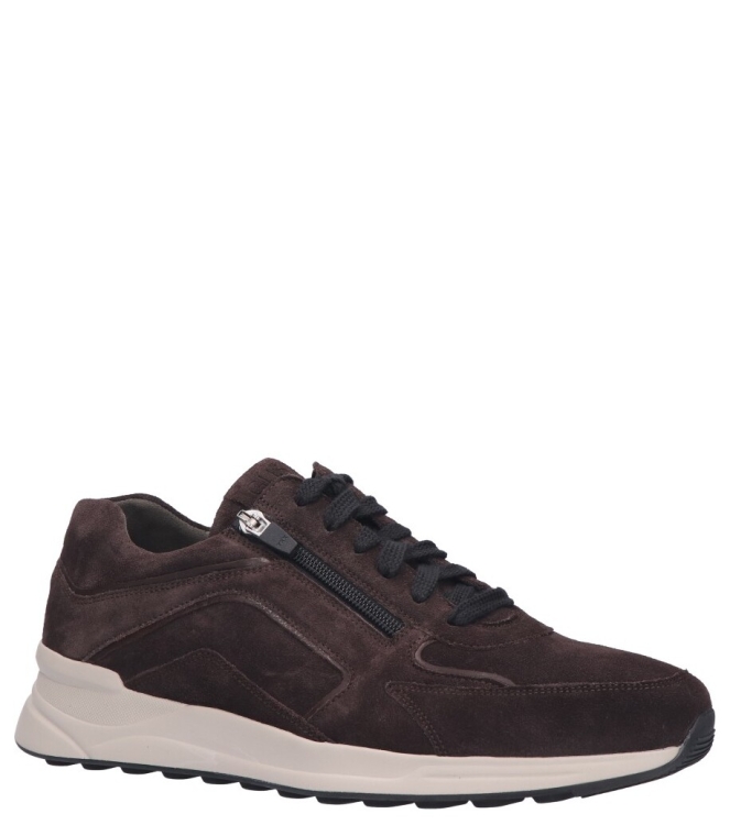 Gijs sneaker <span>2130 908 1741</span> 2130 908 1741 bruin - www.bremmerschoenen.info - Bremmer Schoenen