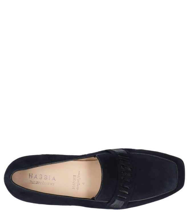 Hassia instapper <span> 300843 3200 Napoli</span>  300843 3200 Napoli blauw - www.bremmerschoenen.info - Bremmer Schoenen