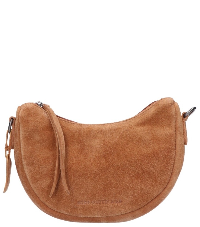 Hide en Stitches tas <span>24660 010 Camel</span> 24660 010 Camel cognac - www.bremmerschoenen.info - Bremmer Schoenen