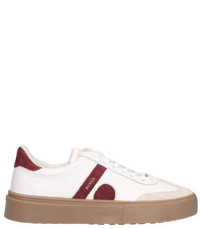 Blackstone sneaker <span>EL280 White Roasted Rust</span> EL280 White Roasted Rust wit - www.bremmerschoenen.info - Bremmer Schoenen