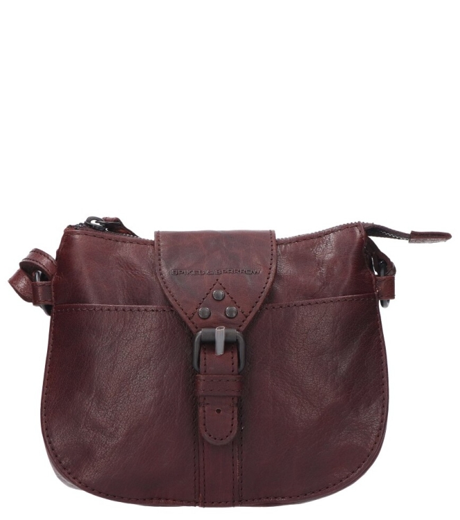 Spikes & Sparrow tas <span>58111501 Dark Brown</span> 58111501 Dark Brown bruin - www.bremmerschoenen.info - Bremmer Schoenen