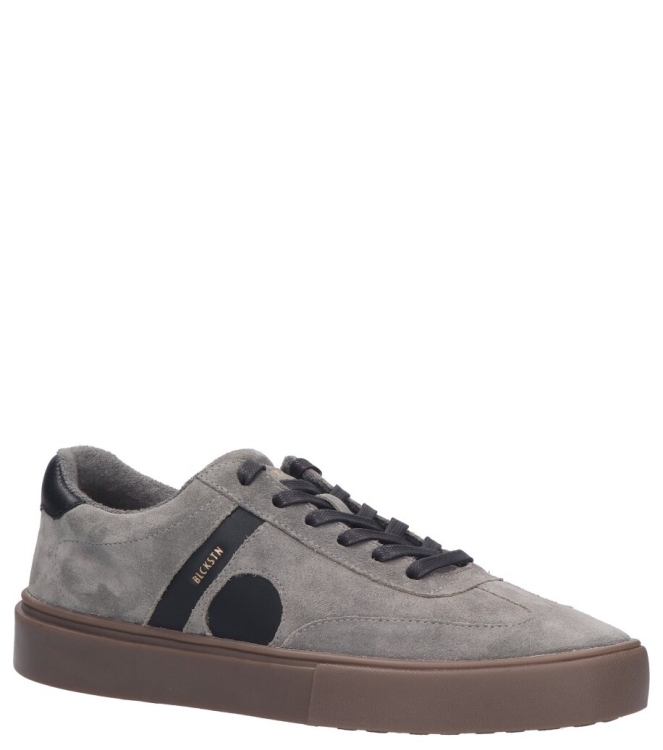 Blackstone sneaker <span> EG555 Gunmetal</span>  EG555 Gunmetal grijs - www.bremmerschoenen.info - Bremmer Schoenen