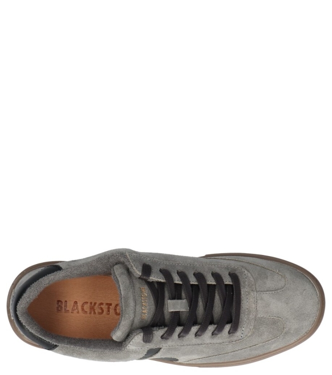 Blackstone sneaker <span> EG555 Gunmetal</span>  EG555 Gunmetal grijs - www.bremmerschoenen.info - Bremmer Schoenen