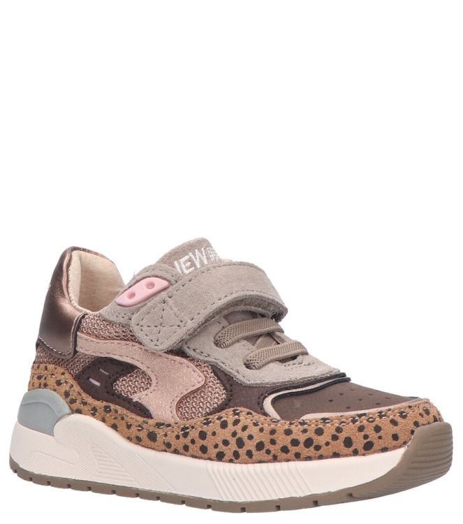 Shoesme Shoesme sneaker <span>ST24W008-D</span> Bronze Black Dots Shoesme sneaker <span>ST24W008-D</span> ST24W008-D brons - www.bremmerschoenen.info - Bremmer Schoenen