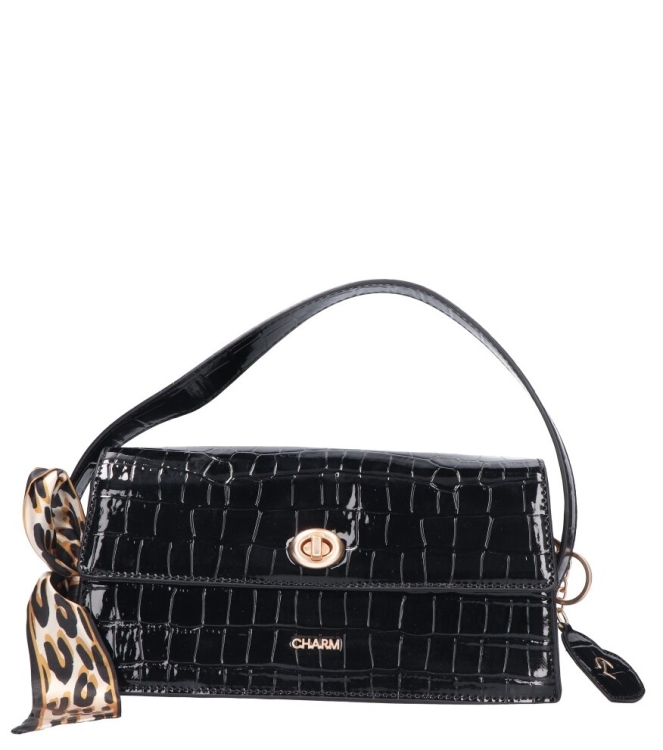 Charm tas <span>W01382 001 Zwart</span> W01382 001 Zwart zwart - www.bremmerschoenen.info - Bremmer Schoenen