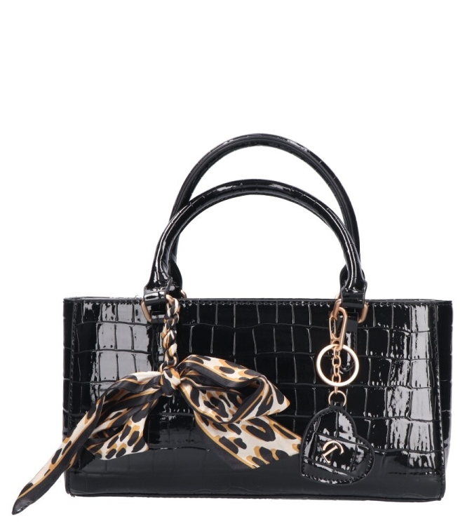Charm tas <span> W01384 001 Zwart</span>  W01384 001 Zwart zwart - www.bremmerschoenen.info - Bremmer Schoenen